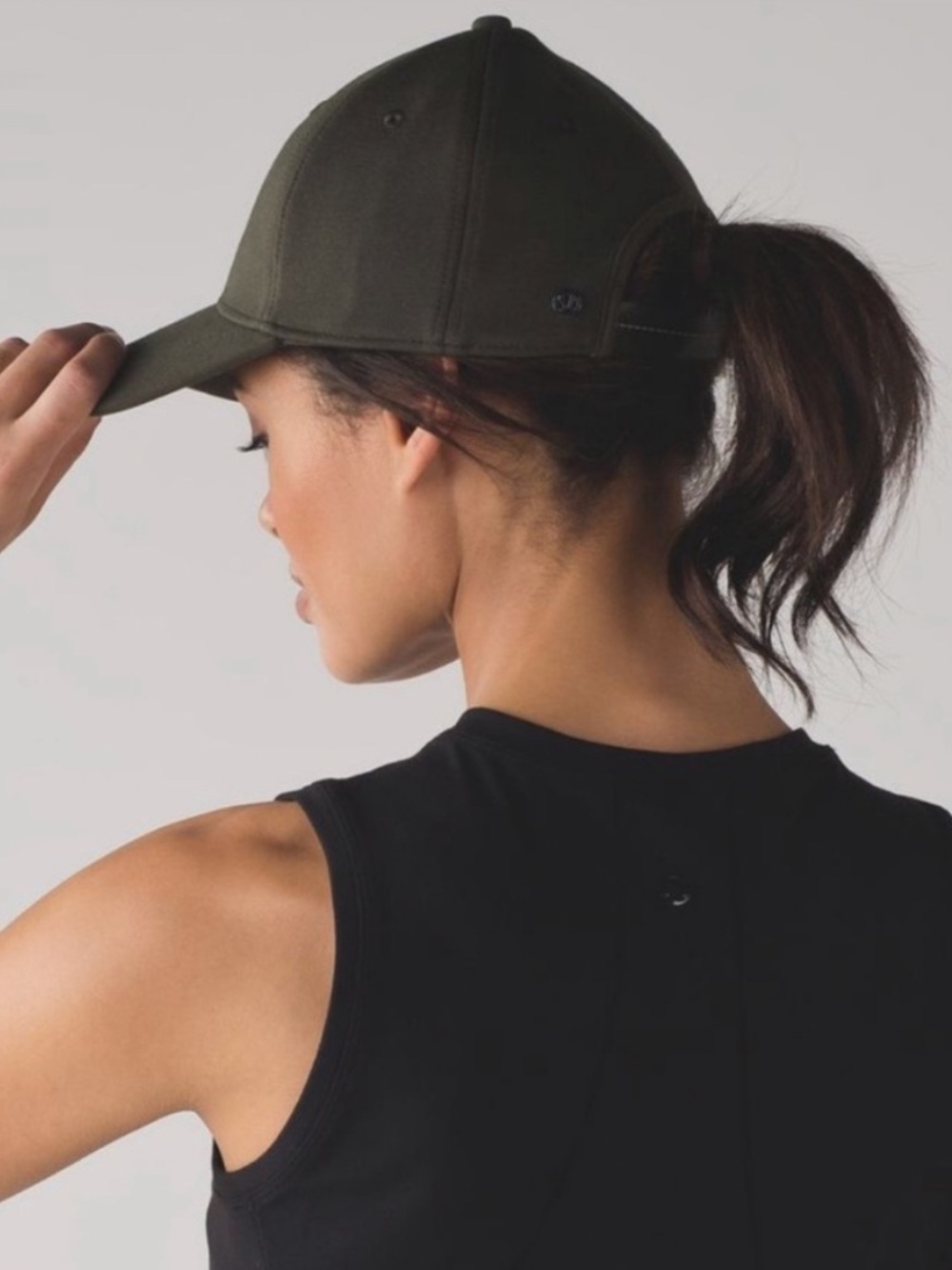Lululemon Baller Hat Cap Dark Olive Soft Strap Athleisure Sporty Pickleball Prep